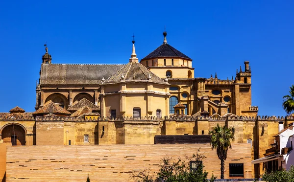 Zafer 0f Archaangel San Raphael Statue sütun Cordoba İspanya — Stok fotoğraf