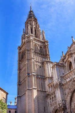 Katedral sivri kule Toledo İspanya