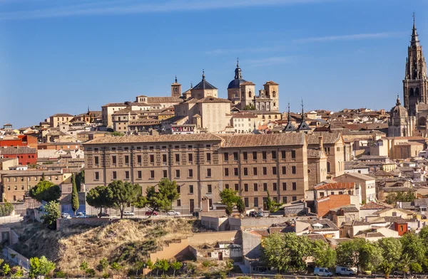 Kathedrale Kirchen mittelalterliche Stadt toledo spanien — Stockfoto