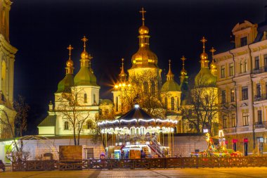Saint Sophia Sofiyskaya Meydanı Kiev Ukrayna