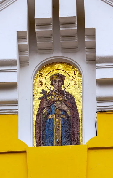 Koningin mozaïek Saint Volodymyr kathedraal Kiev-Oekraïne — Stockfoto