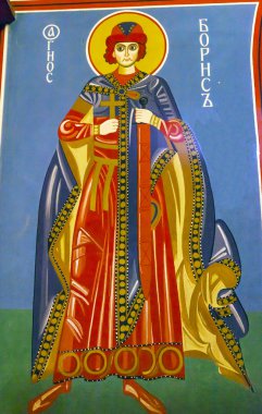 Saint Mozaik Bazilikası Saint Michael Manastırı Katedrali Kiev Ukrayna