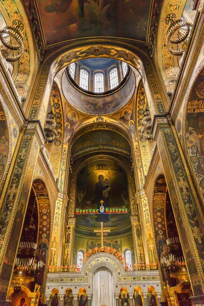 Basílica Cúpula Saint Volodymyr Catedral Kiev Ucrânia — Fotografia de Stock