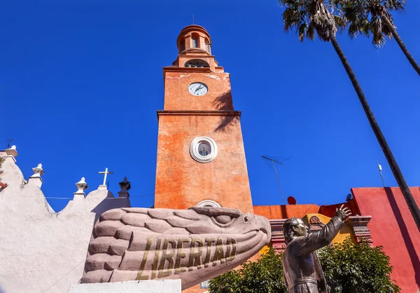 Estatua de Hidalgo Libertad Camino Santuario de Jesús Atotonilco México — Foto de Stock