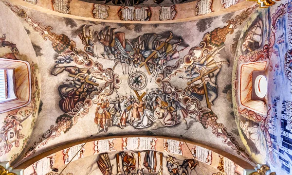 Frescos Santuário de Basílicas de Jesus Atotonilco México — Fotografia de Stock