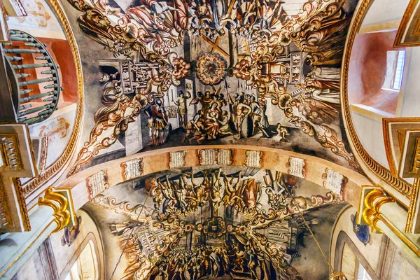 Frescoes Basilicas Sanctuary of Jesus Atotonilco Mexico — Stock Photo, Image