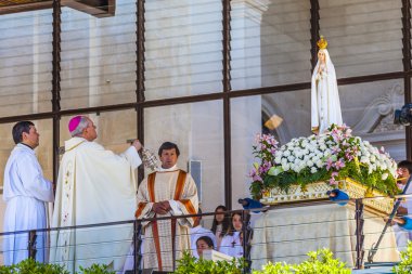 13 Mayıs Kutlama Mary Görünüm Fatimoa Portekiz
