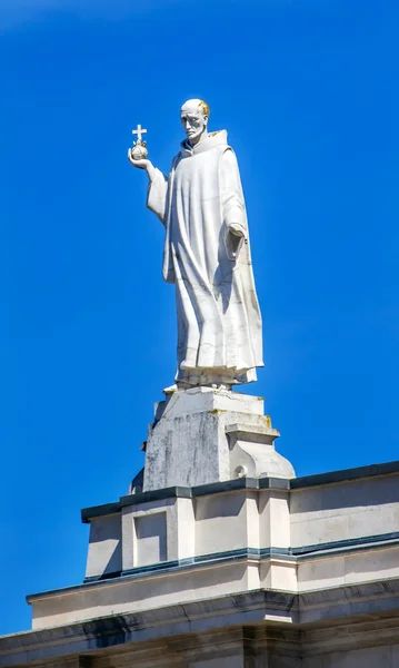 Estatua de San Juan Eudes Basílica de la Señora del Rosario Fátima Portugal —  Fotos de Stock