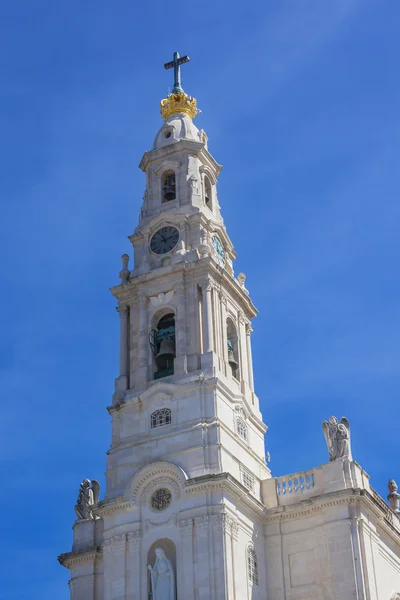 Basilika der Rosenkranzdame fatima portugal — Stockfoto