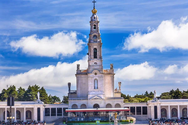 13 de Mayo Celebración María Basílica de la Señora del Rosario Fátima Portugal —  Fotos de Stock