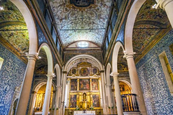 Igreja de Santa Maria Igreja Basílica de Santa Maria Óbidos Portugal — Fotografia de Stock