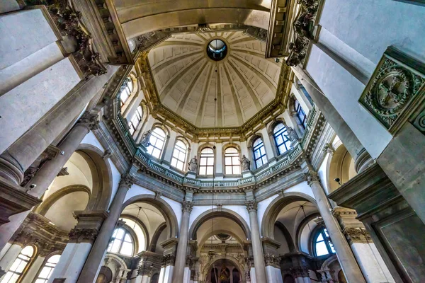 Iglesia Santa Maria Della Salute Basílica Domo Venecia Italia Compitió — Foto de Stock