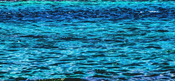 Colorful Blue Water Reef Moorea Tahiti French Polynesia Different Blue — Stock Photo, Image