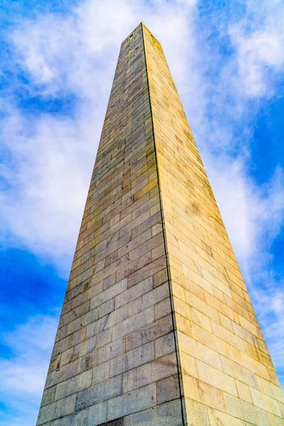 Bunker Hill Battle Monument Charlestown Boston Massachusetts Sitio Del Junio — Foto de Stock