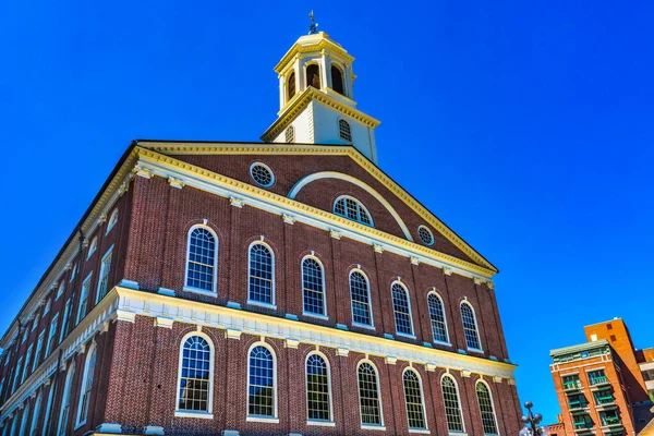 Quincy Market Freedom Trail Boston Massachusetts Construit Début Des Années — Photo