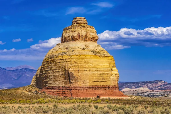Colorful Church Rock Formation Entrance Canyonlands National Park Needles District — Stock Photo, Image