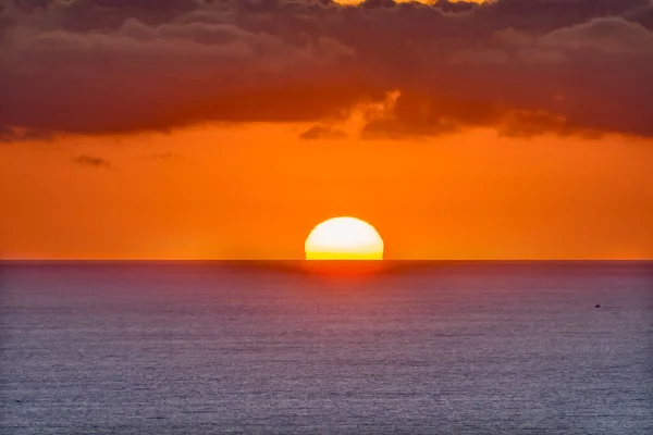Dopo Tramonto Jolla Heights Affacciano Cieli Rosa Nuvole Oceano Pacifico — Foto Stock