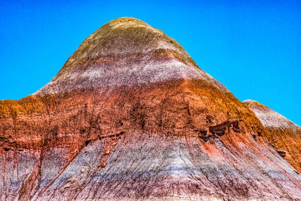 Colorido Tepees Hills Badland Formation Painted Desert Petrified Forest National —  Fotos de Stock
