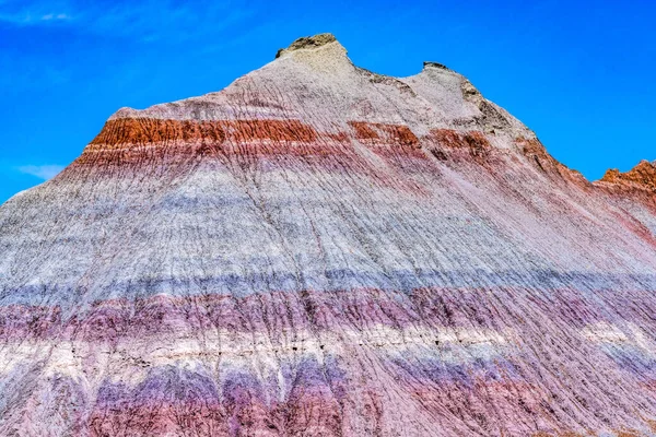 カラフルなThe Teees Hills Badland Formation Painted Desert Petrified Forest National — ストック写真