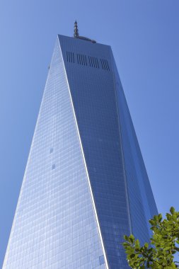Yeni Dünya Ticaret Merkezi cam gökdelen skyline yeni yor bina