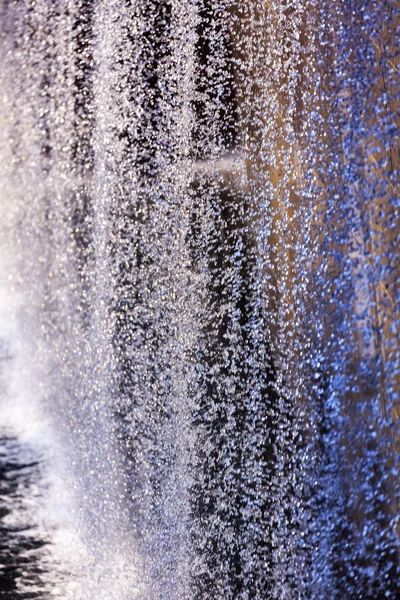 911 Memorial Pool Waterfall Droplets Patterns Abstract New York — Stock Photo, Image