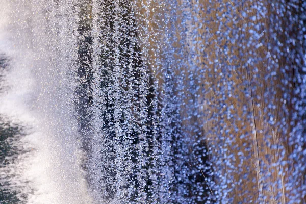 911 纪念池瀑布水滴图案抽象的纽约 — 图库照片