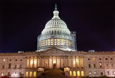 Bizi capitol kuzeyinde rside inşaat gece yıldızlar washington dc