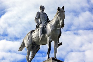 General William Tecumseh Sherman Equestrian Civil War Memorial P clipart