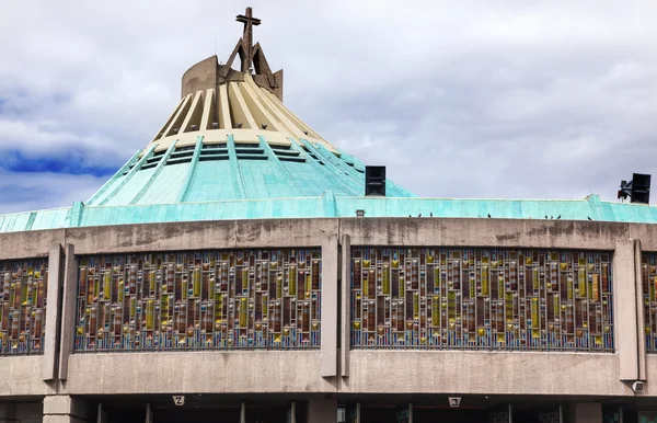 Nuevo Santuario Basílica de Guadalupe Navidad Creche México City Me —  Fotos de Stock