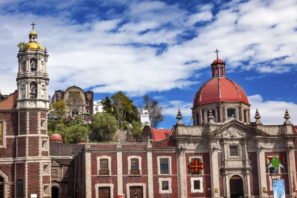 Antiguo Santuario Basílica de Guadalupe Día de Navidad Ciudad de México Mexic —  Fotos de Stock