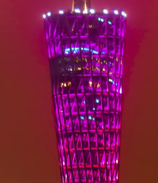 Canton Tower Guangzhou Guangzhou prowincji Guangdong Chiny — Zdjęcie stockowe