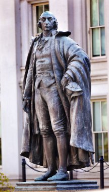 Albert Gallatin heykel bize Hazine Bakanlığı Washington Dc