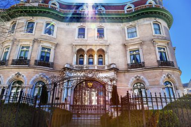 Endonezya Elçiliği Lens Flare Embassy Row Massachusetts Bulvarı W