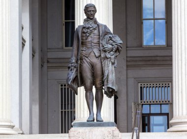 Bizi Hazine Bakanlığı alexander hamilton heykel washington dc