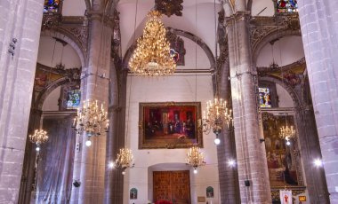 Avizeler mozaik eski Basilica Guadalupe Mexico City Meksika