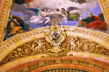 kubbe fresk san francisco el grande royal Bazilikası madrid İspanya