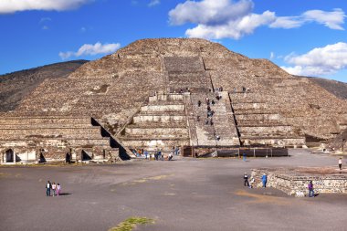 Ay Tapınağı piramit Teotihuacan Mexico City Meksika