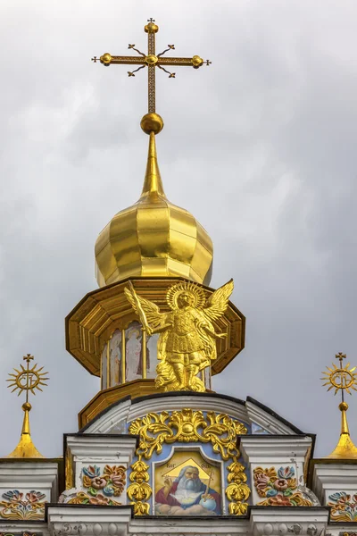 Saint Michael Statue Cathedral Kiev Ukraine — Stock Photo, Image