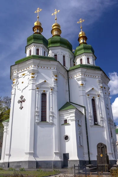 Catedral de São Jorge Mosteiro de Vydubytsky Kiev Ucrânia — Fotografia de Stock