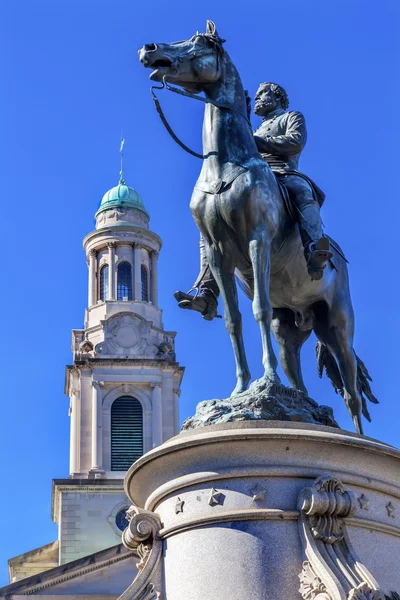 Major général Thomas Civil War Statue Church Washington DC — Photo