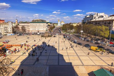 Saint Michael Saint Sophia Sofya Katedrali Tower Sofiyskaya üzerinden
