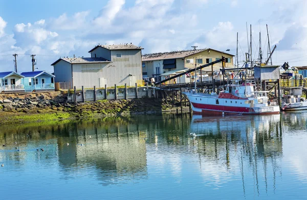 Procesoru rybářské lodi Westport Grays Harbor státu Washington — Stock fotografie