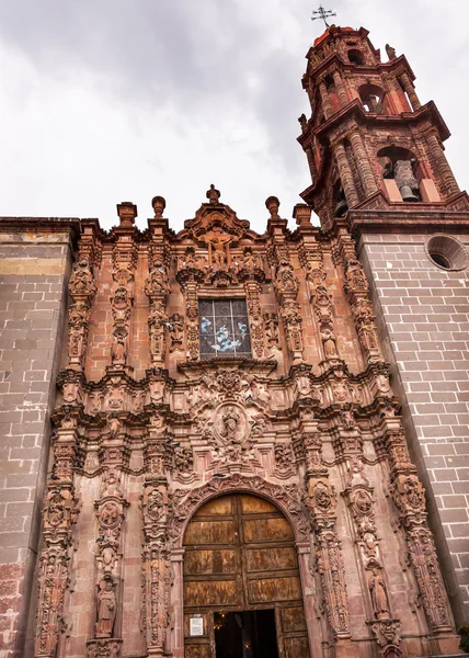Templo de San Francisco kyrkan San Miguel de Allende Mexico — Stockfoto