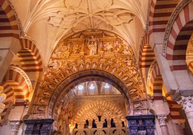 Capilla First Christian Chapel Arches Mezquita Cordoba Spain