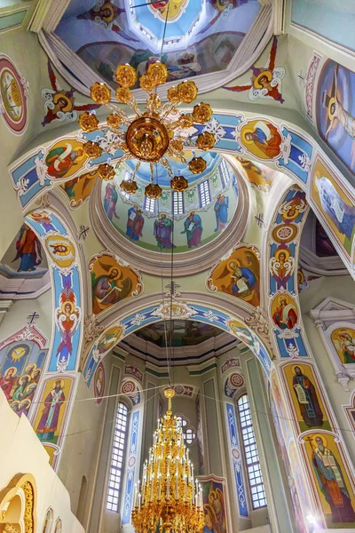 Baptism Saint George Cathedral Vydubytsky Monastery Kiev Ukraine — стокове фото