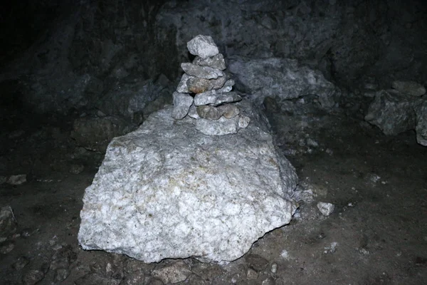 Antiguas Galerías Abandonadas Adits Para Extracción Procesamiento Piedra Natural Cueva —  Fotos de Stock