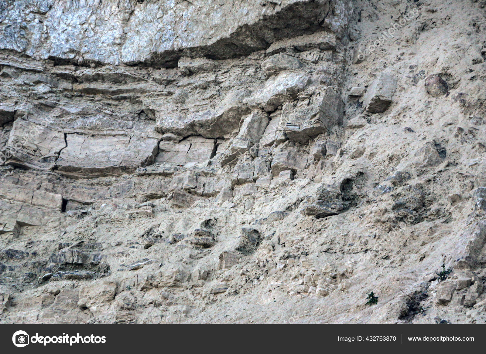 Sandy Gypsum Cut Earth Quarry Extraction Gypsum Mountain Textures