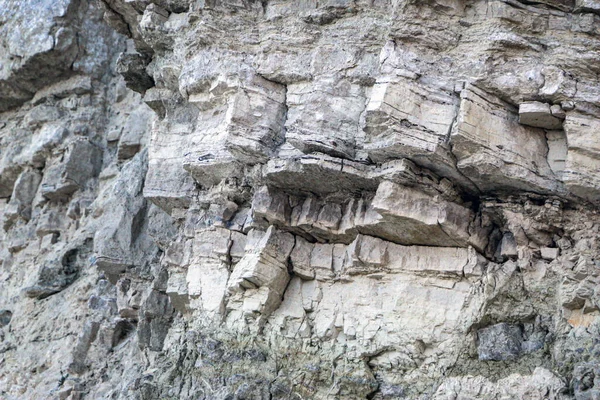 Sand Gips Schnitt Der Erde Einem Steinbruch Zur Gewinnung Von — Stockfoto