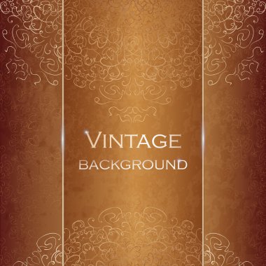 Vintage davet şablonu