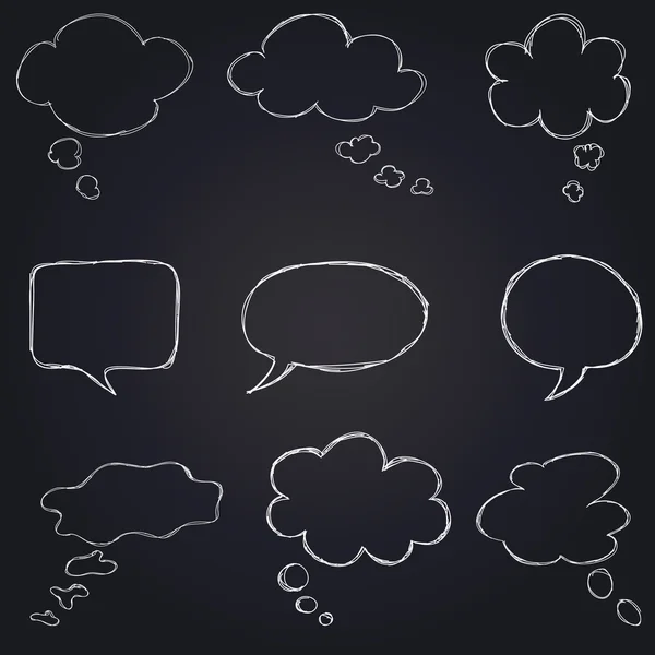 El çizimi konuşma baloncukları